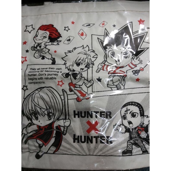 [已預訂保留]正版木棉花 獵人 HUNTERxHUNTER 簡約提袋-Hunter A款(綜) 新版獵人 全職獵人