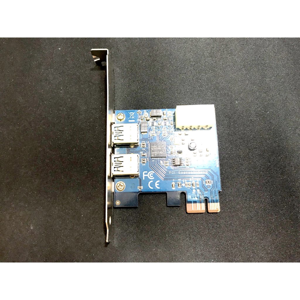 PCI-E USB3.0 2PORT 工業伺服器 擴充卡