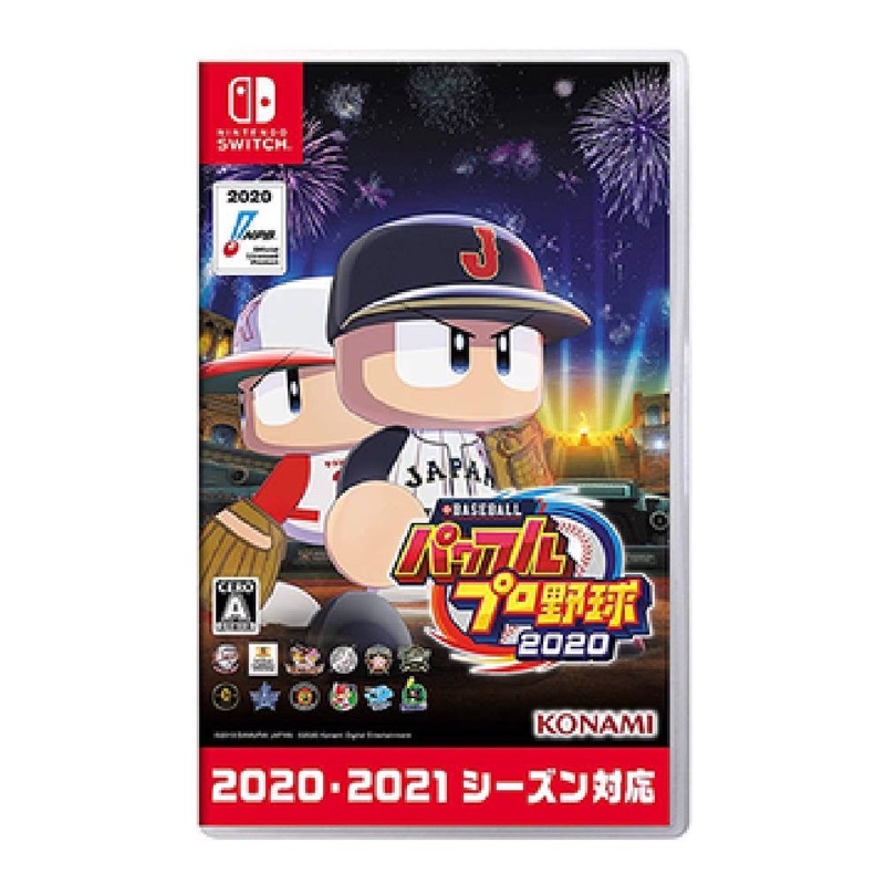 NS switch《eBASEBALL 實況野球2020》日文版 純日