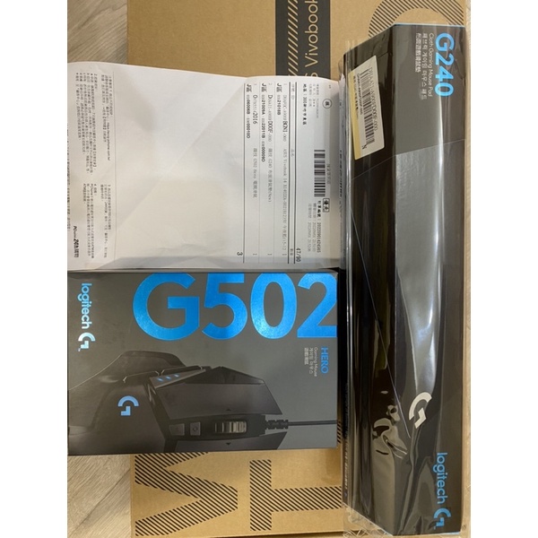 Logitech G羅技 G502 Hero電競滑鼠 +G240 滑鼠墊