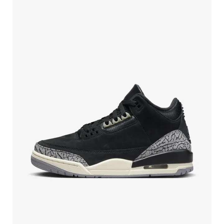 NIKE 籃球鞋 WMNS AIR JORDAN 3 RETRO 女 CK9246001 黑 現貨 廠商直送