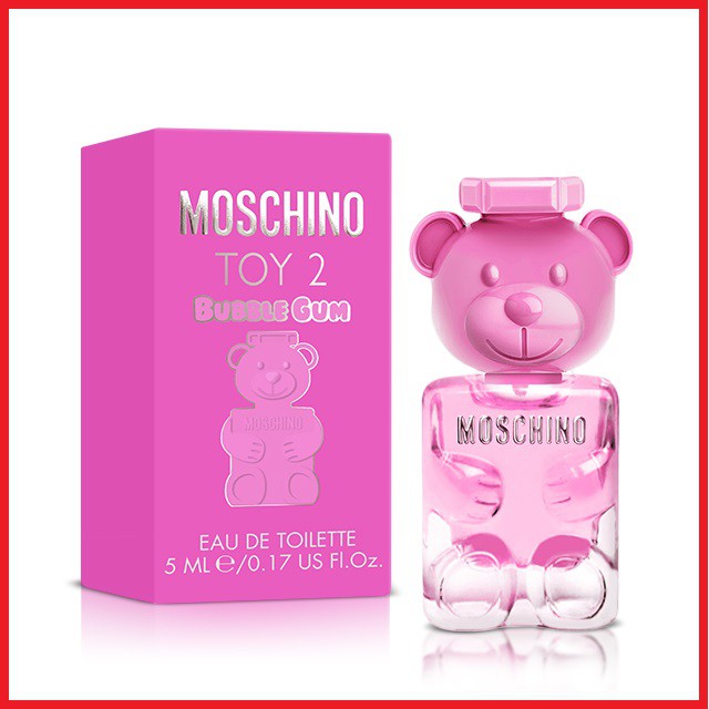 【原裝沾式小香】MOSCHINO 泡泡熊 女性淡香水 5ML / 30ML