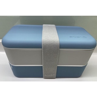 現貨 免運 全新品未使用 法國 Monbento x LEXUS 聯名 限量款 雙層環保餐盒 便當盒 牛仔藍
