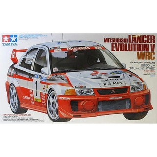 神通模型 田宮 TAMIYA 24203 1/24 三菱 LANCER EVO.V WRC