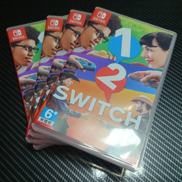 【全新現貨】NS Switch遊戲 1-2 Switch 純日版 日文版封面 (支援語言：英文＆日文)派對遊戲 體感遊戲