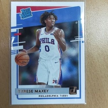 🥇2020-21 Donruss Rated Rookie 費城76人隊 Tyrese Maxey RC 球員卡