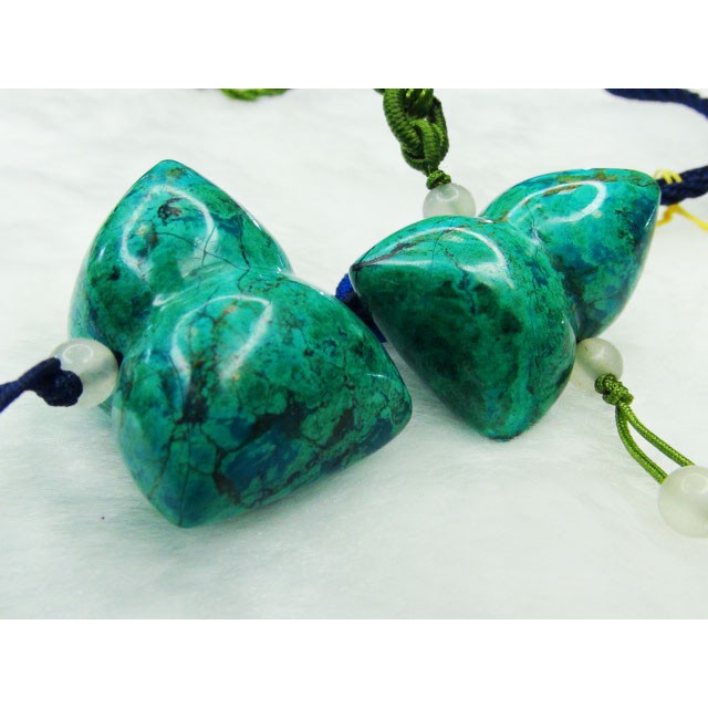 台灣藍寶包粽吊飾(藍線、綠線)/台灣藍寶/原石/原礦/半寶石/善緣晶石