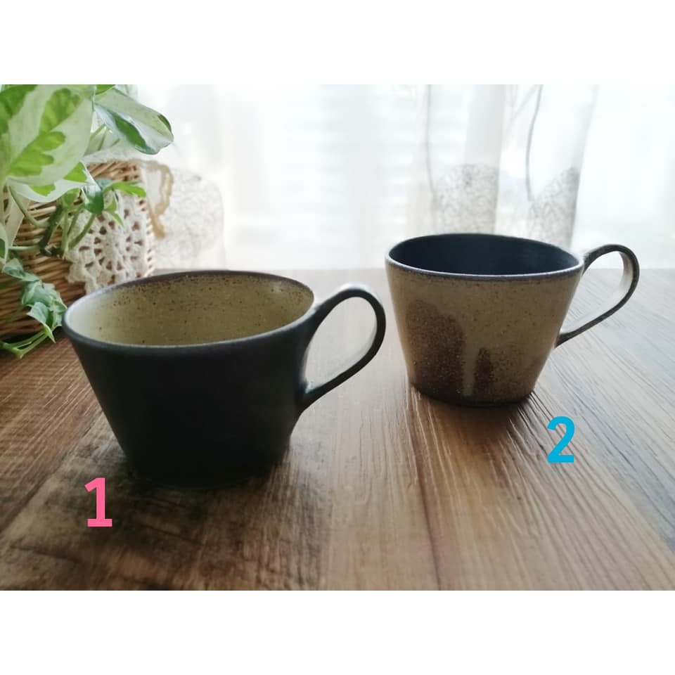 哈日媽咪的愛敗日記 日本超人氣陶藝作家牧野潤方咖啡杯 蝦皮購物