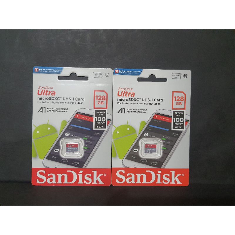 （正版公司貨）SanDisk Ultra MicroSD A1高速記憶卡 128GB