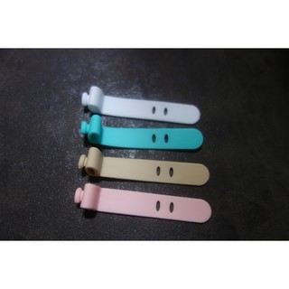 實用整線器 彈性卡扣式收線器 蘋果充電線集線器 傳輸線收納器 耳機繞線器 捲線器 綁線器理線器