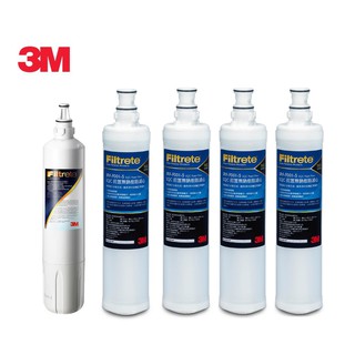 【3M】S003替換濾芯3US-F003-5｜SQC前置樹脂濾芯3RF-F001-5四支【五支濾心超值包】