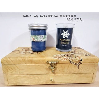 嘿姆小舖 Bath & Body Works BBW 6oz 單蕊薰香蠟燭