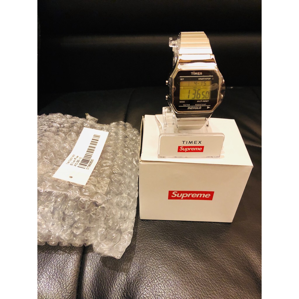 supreme timex silver
