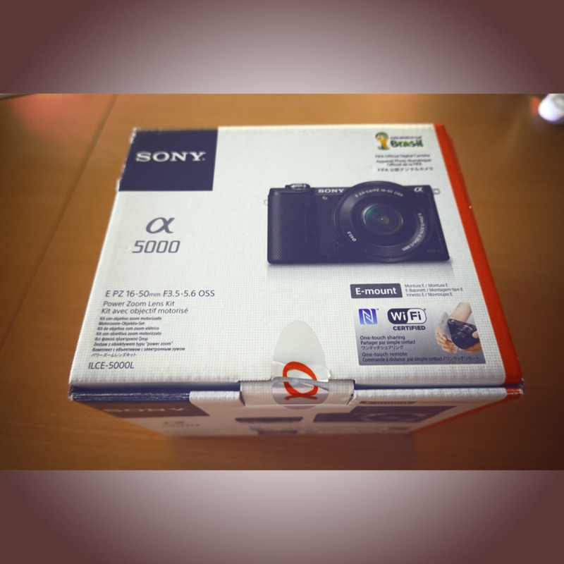 二手 Sony 相機 a5000 白 相機機身+鏡頭