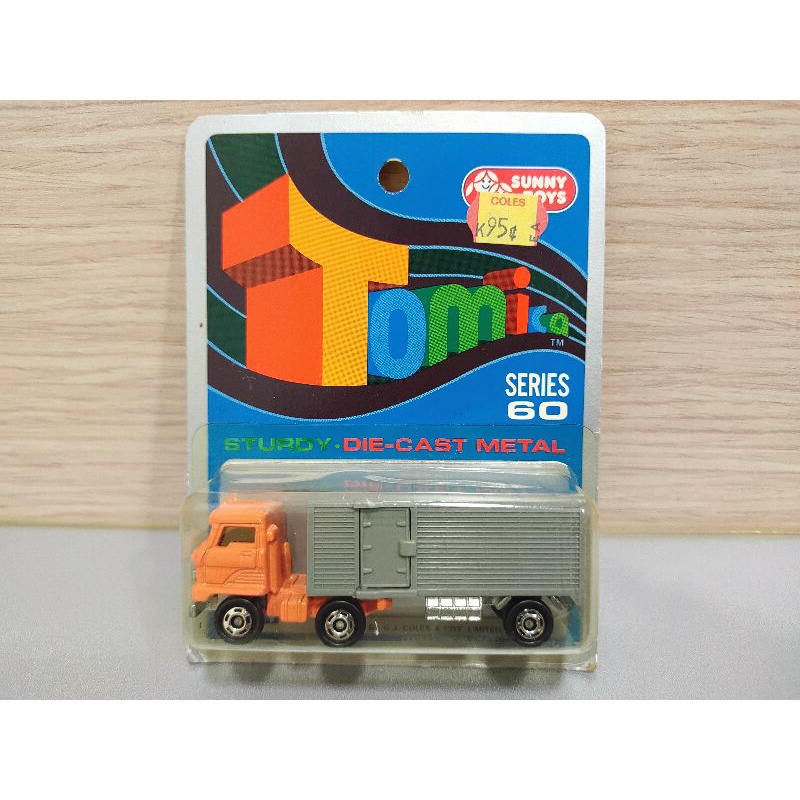 Tomy Tomica 中古品 日野 連結車 日本製 吊卡