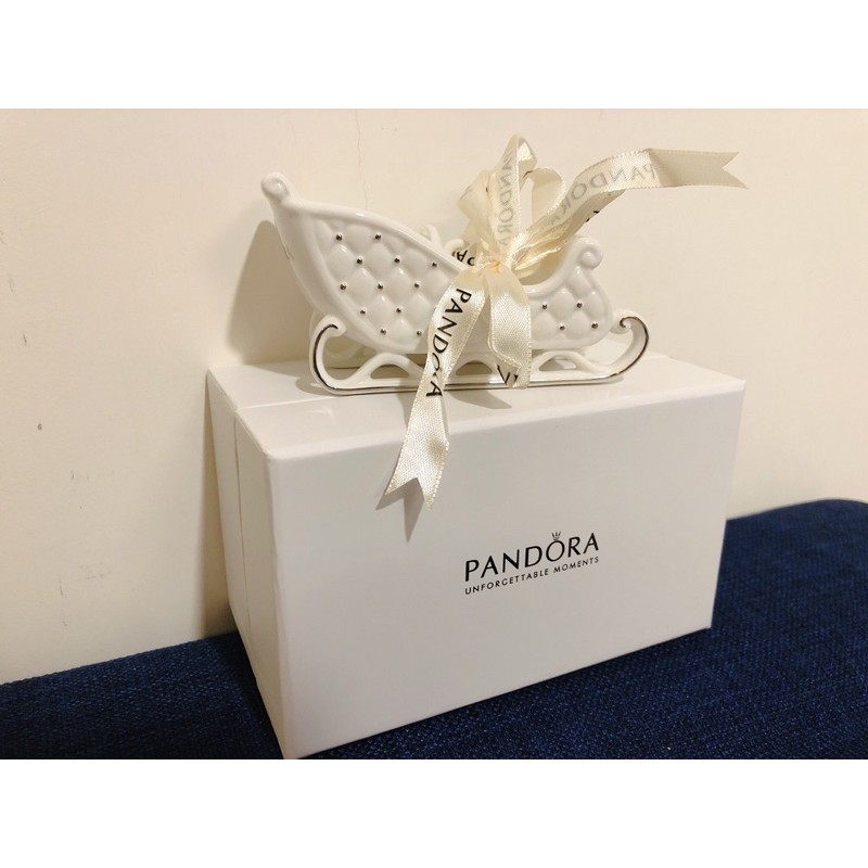 現貨-正版全新PANDORA 聖誕雪橇 潘朵拉 絕版 附提袋 降價