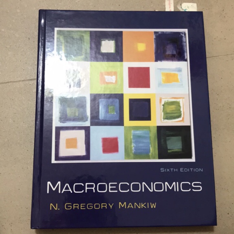 總體經濟學Macroeconomics/Worth/Mankiw/附習題解答