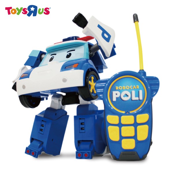 Robocar Poli波力救援小英雄 10吋變形遙控波力 ToysRUs玩具反斗城