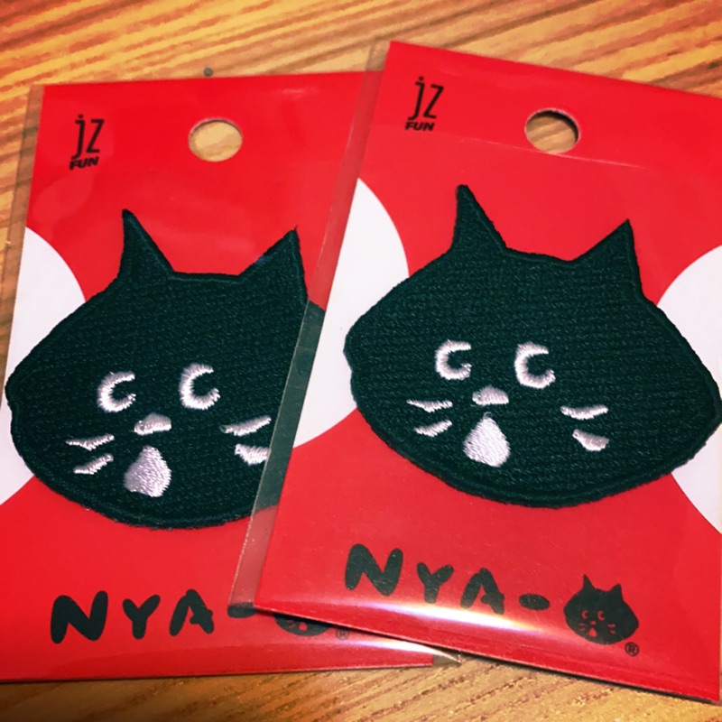 Ne-net 貓咪 刺繡 布章 日本 正版