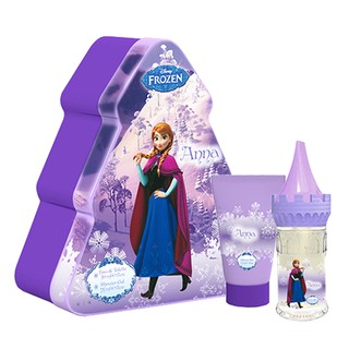 ☆MOMO小屋☆ Disney ANNA 冰雪奇緣 奇幻安娜 香水禮盒 (淡香水50ml+沐浴膠75ml)