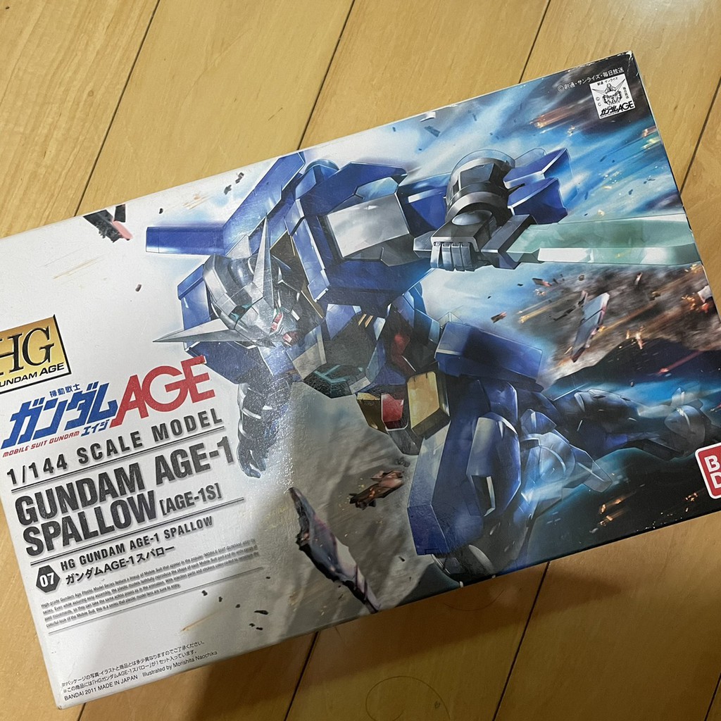 正版 萬代 BANDAI 鋼彈 組裝模型 AGE  HG 1/144  AGE-1S 速戰型 Spallow