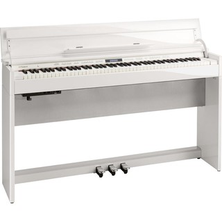 【名曲堂樂器】免運0利率 Roland樂蘭 DP603 掀蓋式窄琴身 電鋼琴/數位鋼琴 亮白色 鋼琴烤漆 DP-603