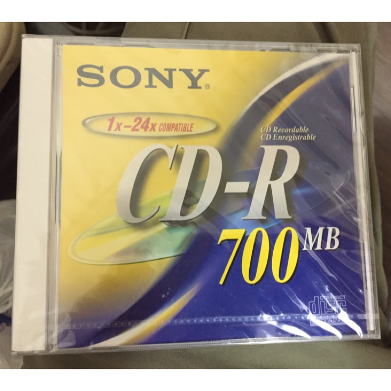 Sony 單片盒裝 CD-R 700MB 買10送一