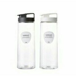全新 樂扣樂扣 LOCK&LOCK 輕鬆手提PET冷水壺 莫蘭迪藍/奶茶色上蓋1.5L 及綠色/粉色上蓋 1.2L
