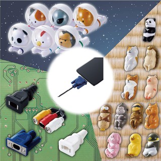 [2周預購]日本ELECOM CABLE MANIA 充電線保護周邊/AV端子線/VGA線