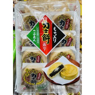 日本 天惠製果 最中力士餅 264g 使用北海道產小豆 內含麻糬 8入