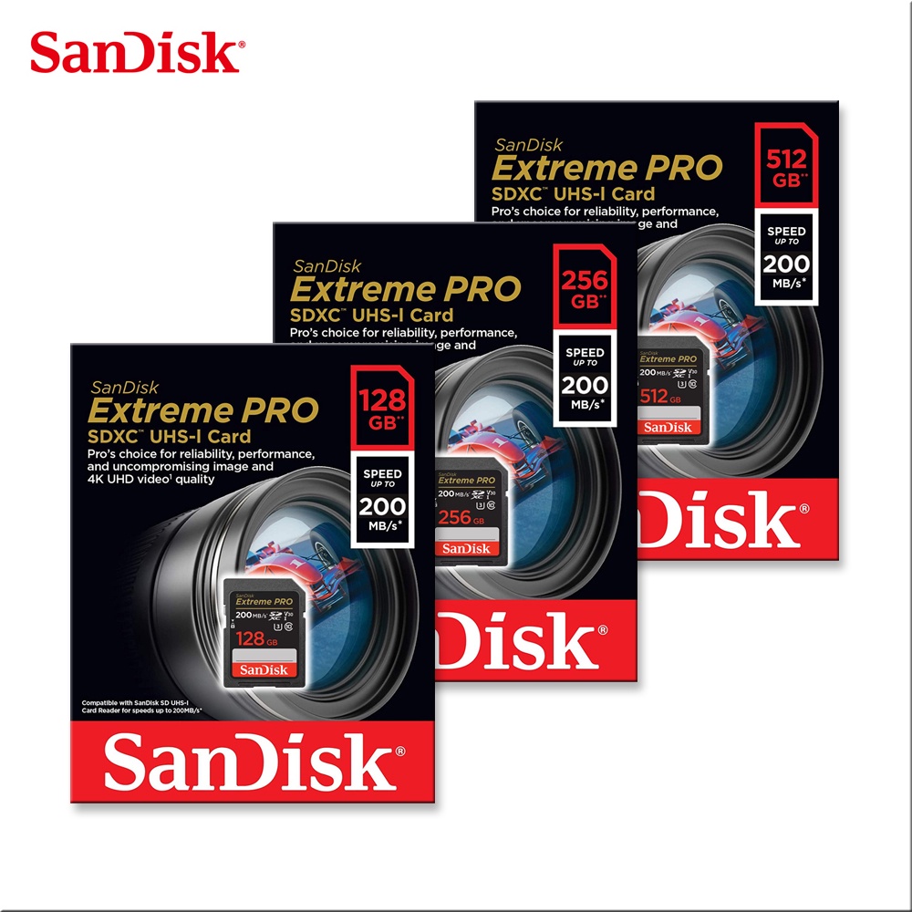 超高速 SanDisk Extreme Pro SDXC UHS-I V30 256GB 專業 記憶卡 讀200MB/s