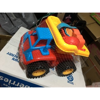 寶貝沙灘工程車（安全玩具）《全新》《現貨》