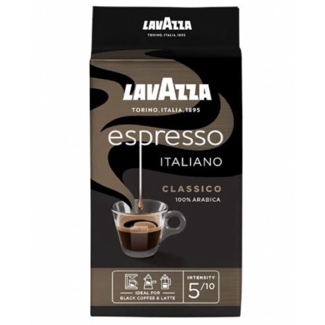🌟即期商品🌟 LAVAZZA 黑牌 Espresso咖啡粉 咖啡 研磨咖啡 濾泡咖啡 濃縮咖啡 250g