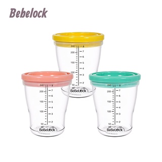 BeBeLock 食品儲存杯(3入/240ml)