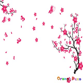 【橘果設計】梅花 壁貼 牆貼 壁紙 DIY組合裝飾佈