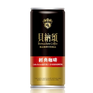 貝納頌 直火炭焙風味咖啡 210ml x 6【家樂福】