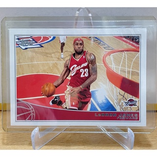 LeBron James 經典飛身 NBA 2009-10 TOPPS #42 騎士隊 詹皇 喇叭詹 籃球卡