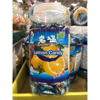 Costco代購 BIGFOOT SALT LEMON CANDY薄荷岩鹽檸檬糖900公克