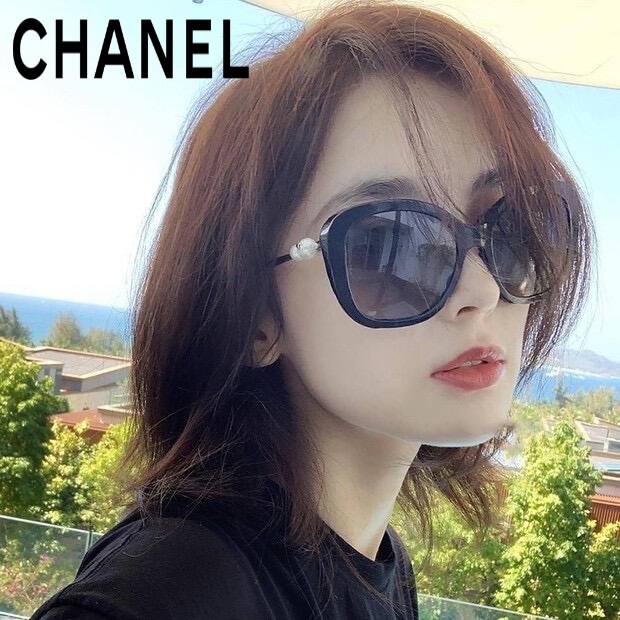 【現貨】麗睛眼鏡Chanel【可刷卡分期】香奈兒-CH5339H太陽眼鏡/香奈兒珍珠眼鏡/韓國明星同款/小香眼鏡/外雙C