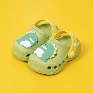 兒童可愛卡通拖鞋涼鞋-粉色獨角獸綠色恐龍藍黃色
