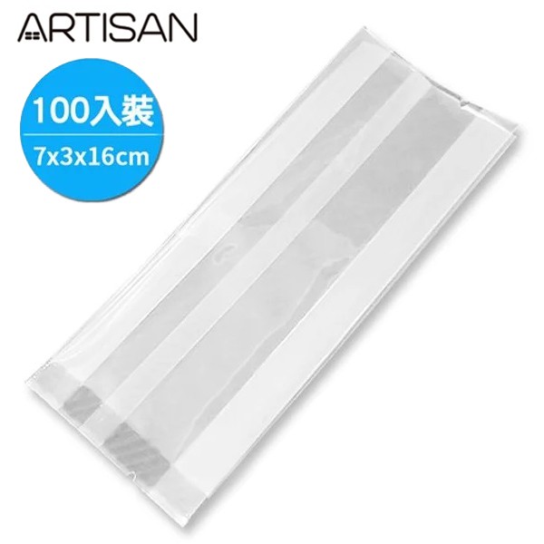 ARTISAN奧的思 MIT手工皂真空包裝袋/亮面 7x3x16cm(100入) TPR0059