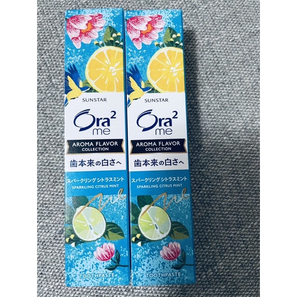 全新 現貨 日本🇯🇵Ora2 me 亮白香氛牙膏 沁心香橙（薄荷）香