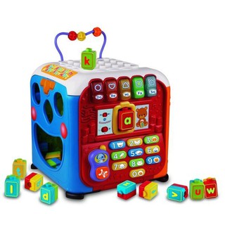 【Hello Baby台南玩具出租】【Vtech－聲光積木學習寶盒／益智盒】