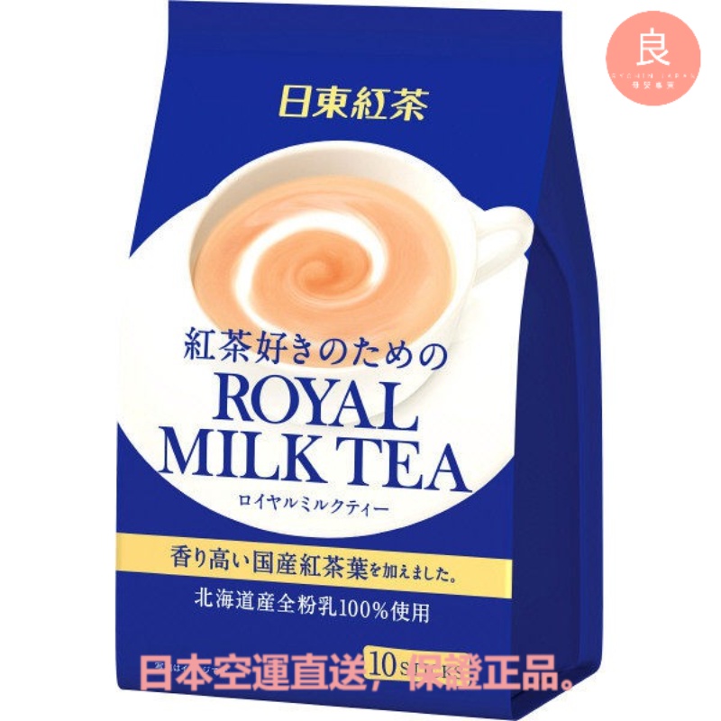 【日本直送】日東紅茶皇家奶茶-濃厚 140g 10包入