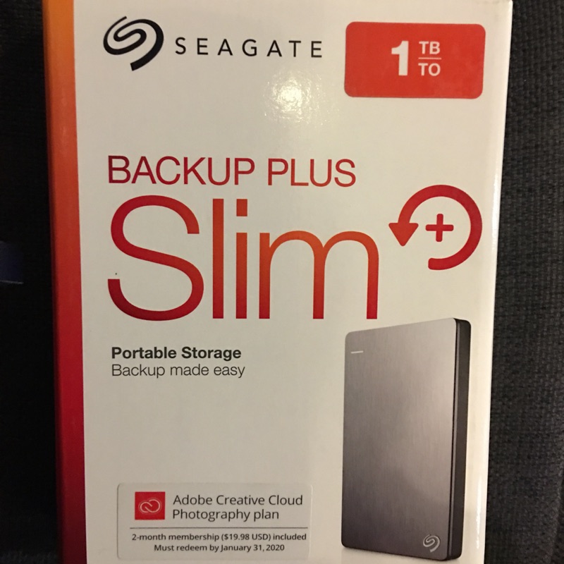 希捷 Backup Plus Slim + (1TB)