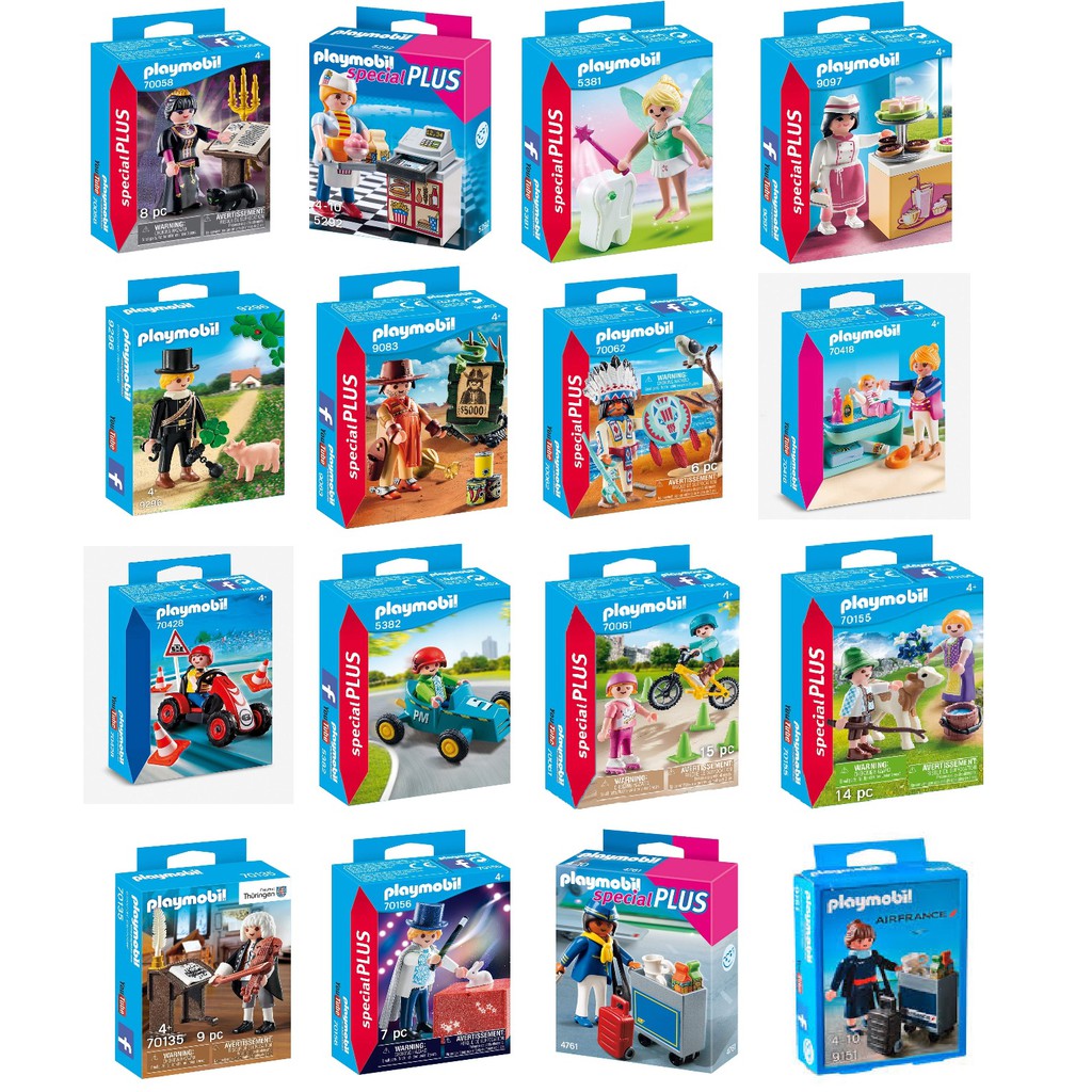 Playmobil 摩比 9296 9538 4761 幸運草 衛浴 魔術師 SP 系列