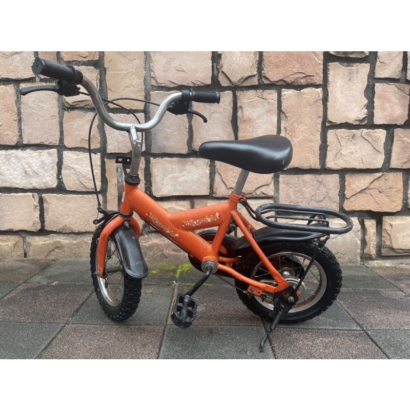 二手 12吋兒童腳踏車 小橘