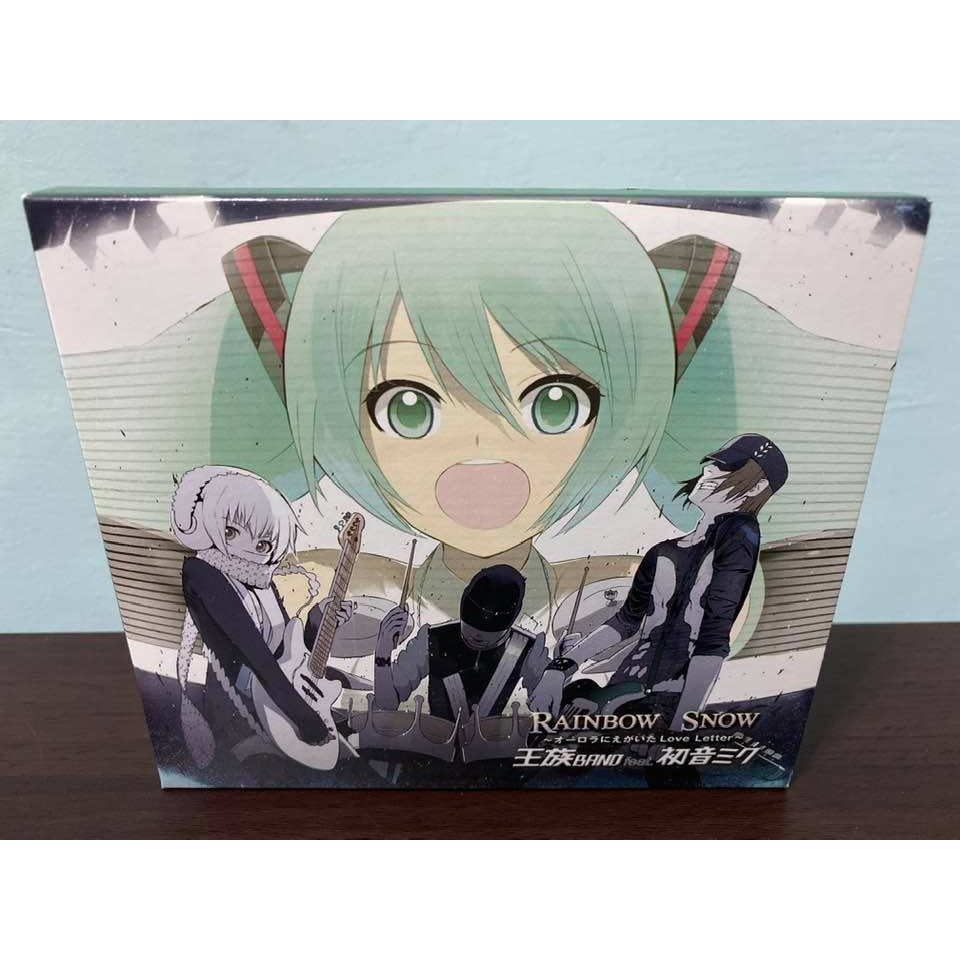 初音未來日版cd Dvd 特典10日曆rainbow Snow 王族band Feat 初音ミクmiku 蝦皮購物