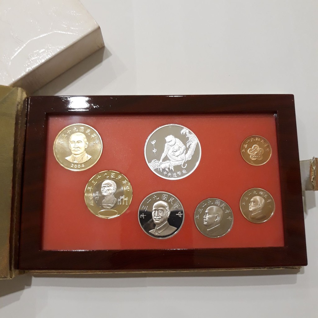 新台幣 硬幣精鑄版 九十三年版 93年 紀念幣 收藏