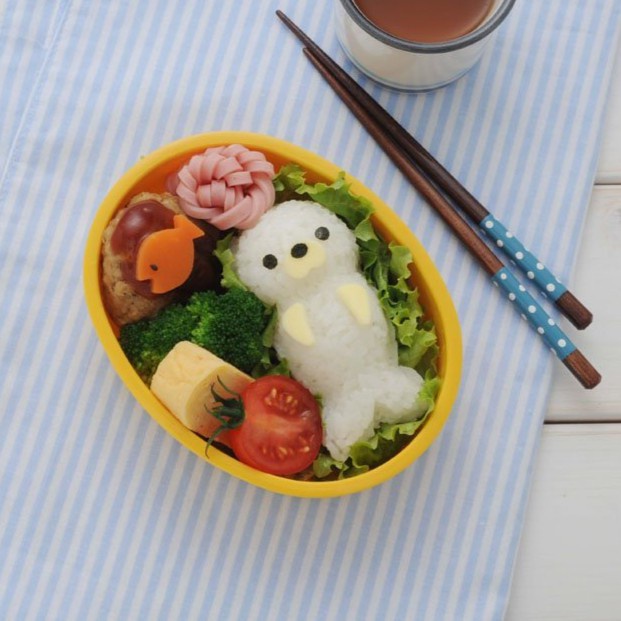 日本 ARNEST 可愛 海豹造型 飯糰壓模 模型 飯糰 便當 DIY 親子創意料理 1組 紅瓦町日式百貨